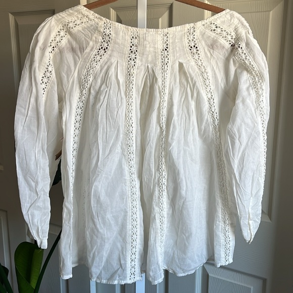 Denim & Supply Ralph Lauren Peasant Blouse Xs nwt - Picture 3 of 6
